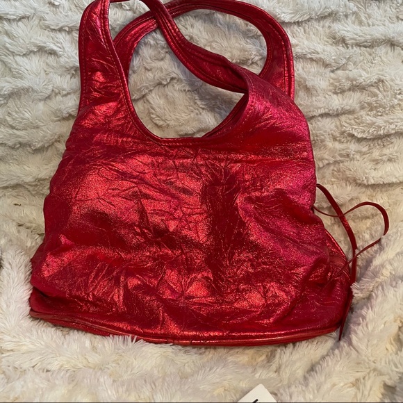 Red Metallic Bag - Picture 5 of 10